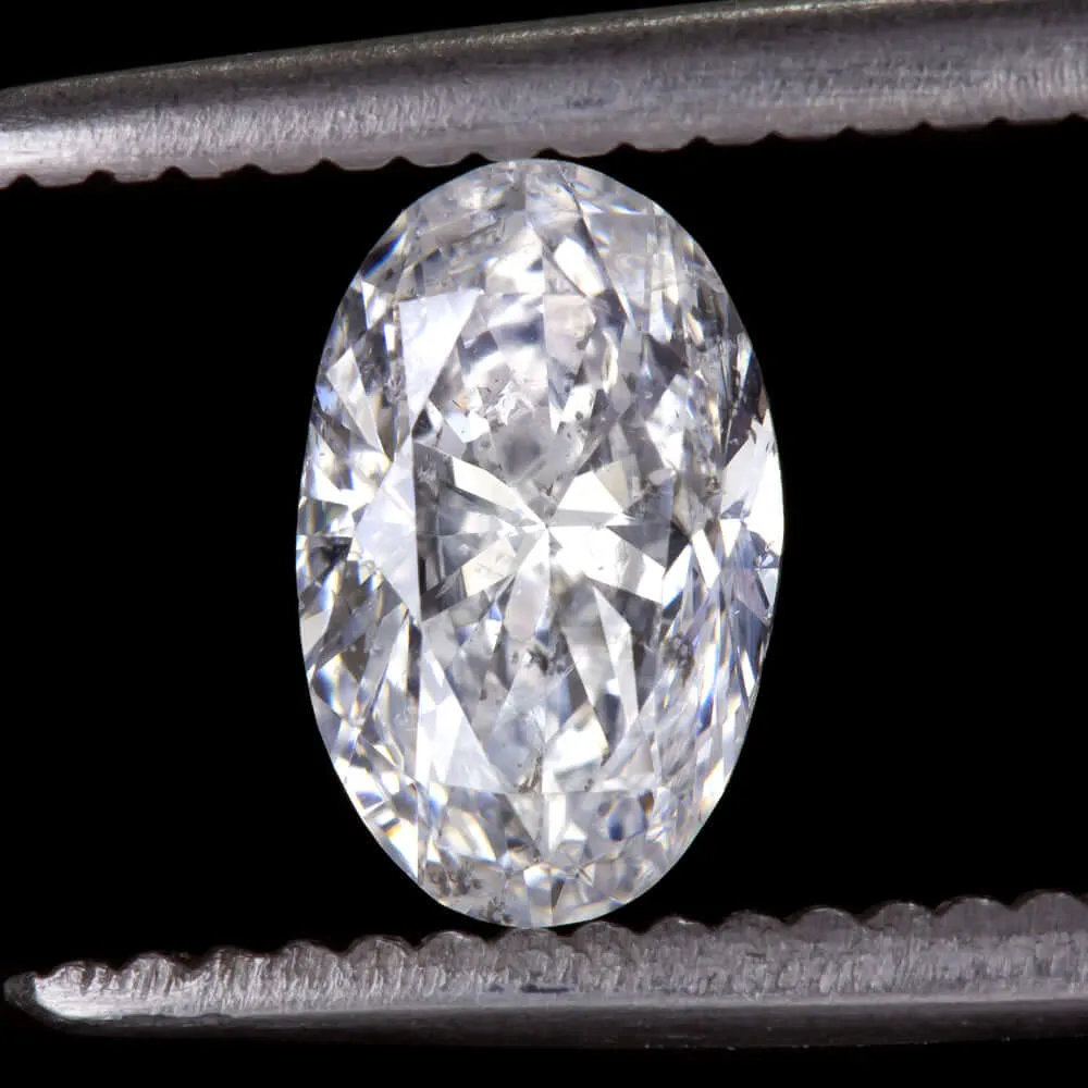 1 CARAT CERTIFIED E SI OVAL SHAPE CUT DIAMOND NATURAL ENGAGEMENT LOOSE PENDANT