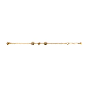 Aigner A Logo Gold Plated Bracelet