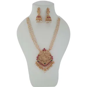 Alloy Gold-plated Jewel Set (Multicolor)