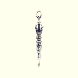 Bird Dorje Dagger : (Blue Moonstone)