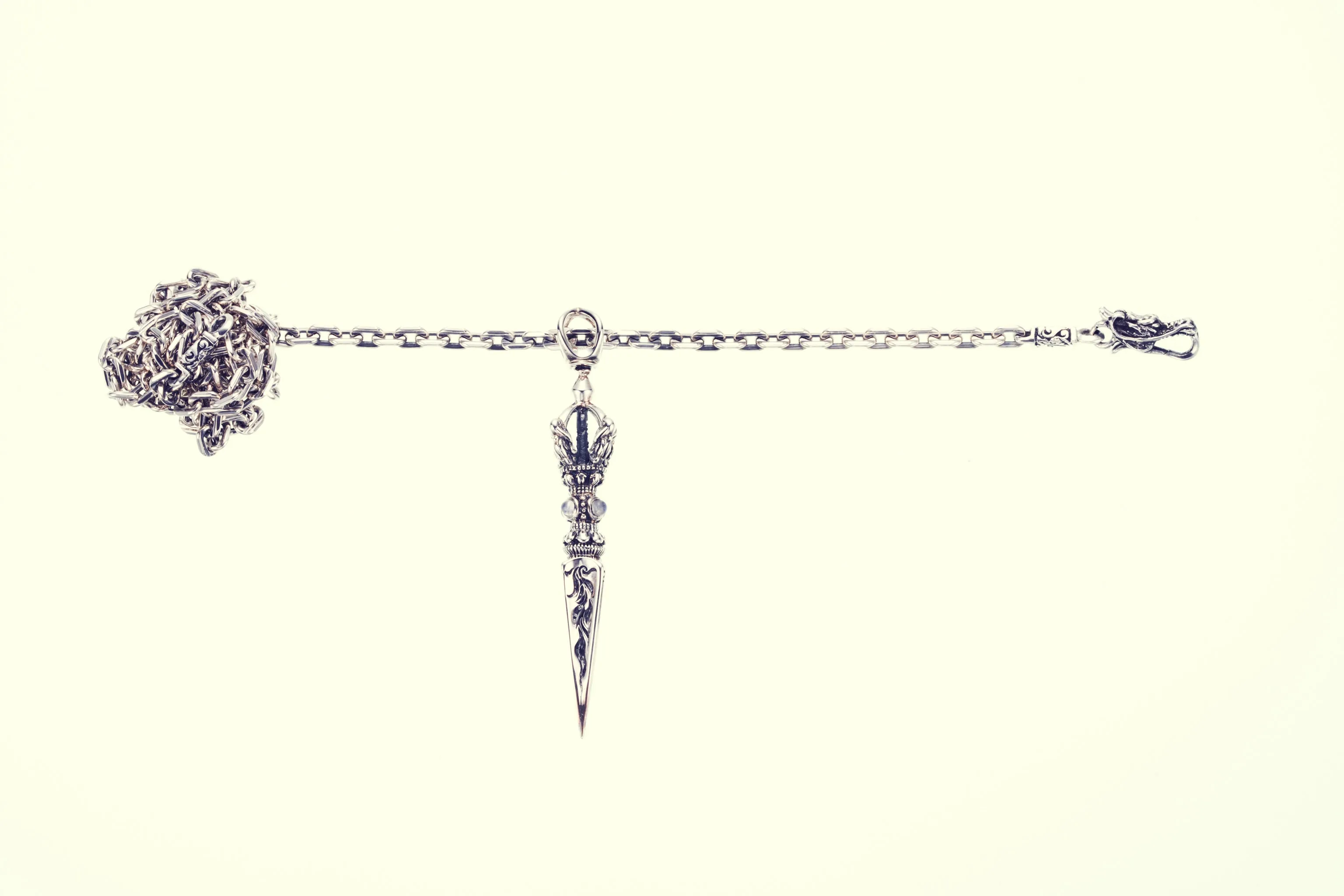 Bird Dorje Dagger : (Blue Moonstone)