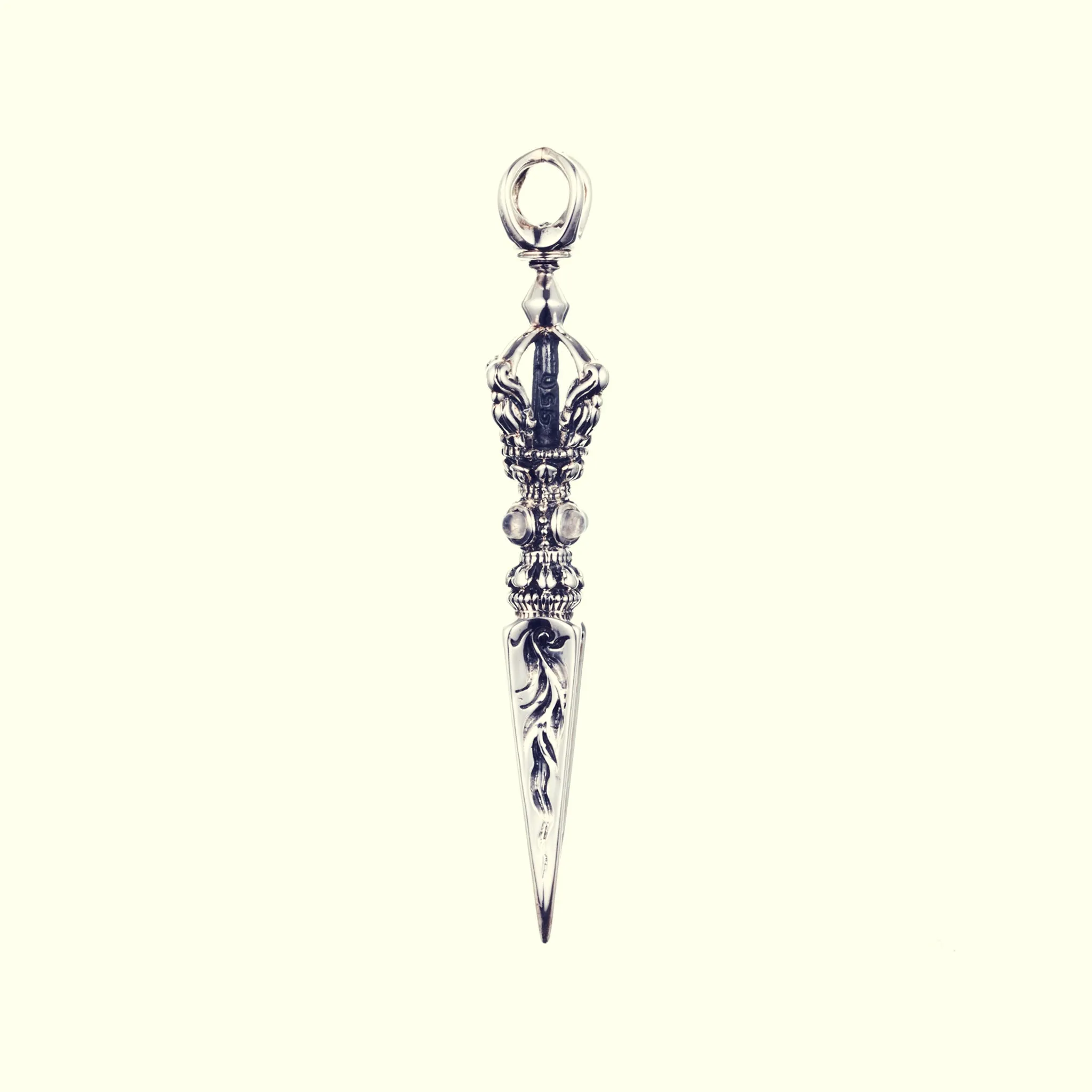 Bird Dorje Dagger : (Blue Moonstone)