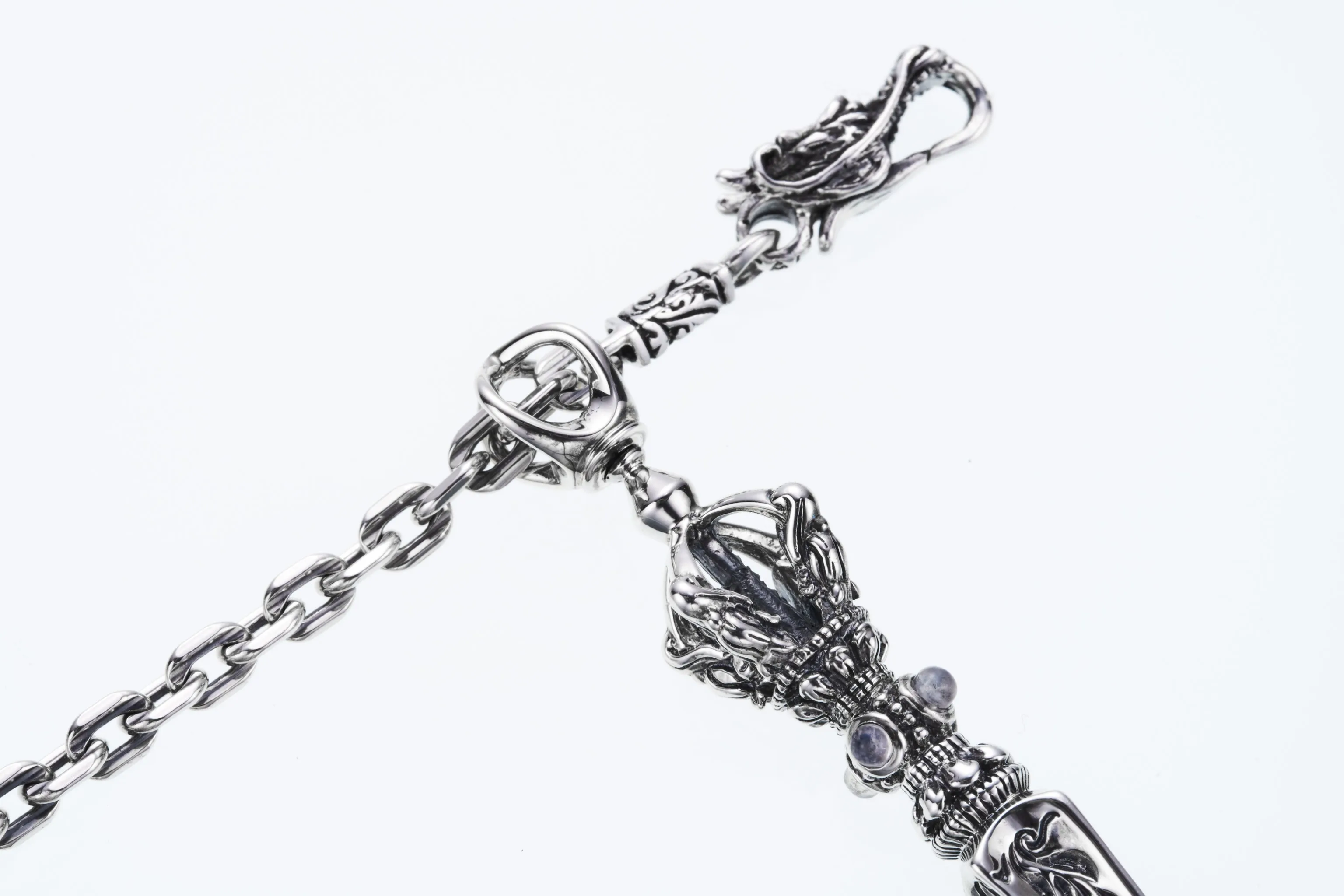 Bird Dorje Dagger : (Blue Moonstone)