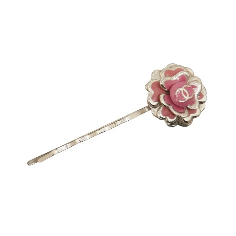 Chanel CC Flower Hairpin  Metal Other in Good condition