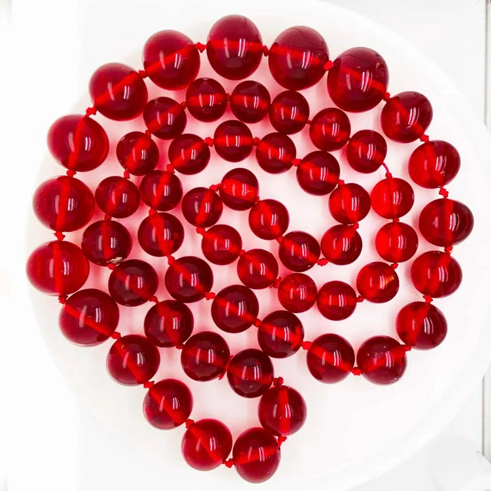 Cherry Baltic Amber Necklace