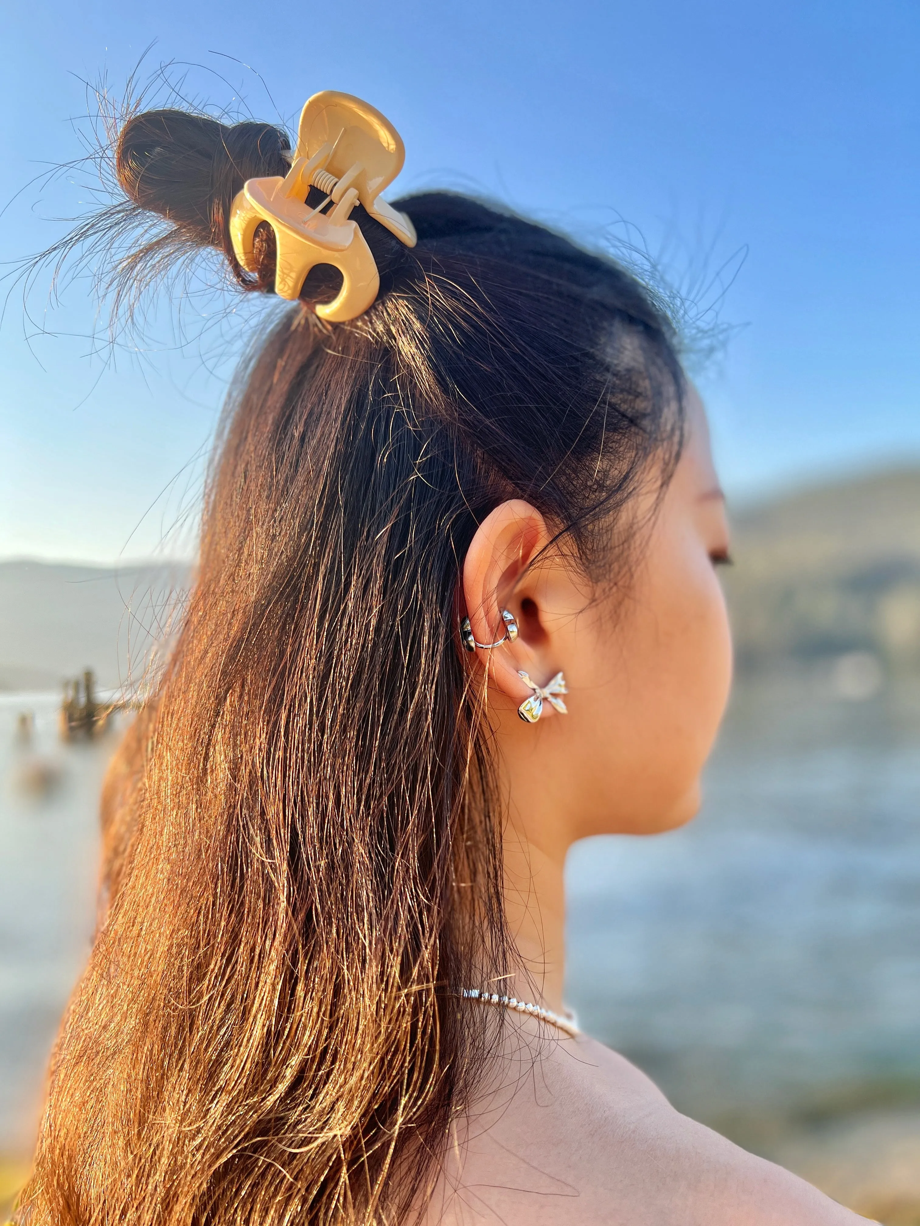 Chic Trumpet Shark Clip Hair Catches
