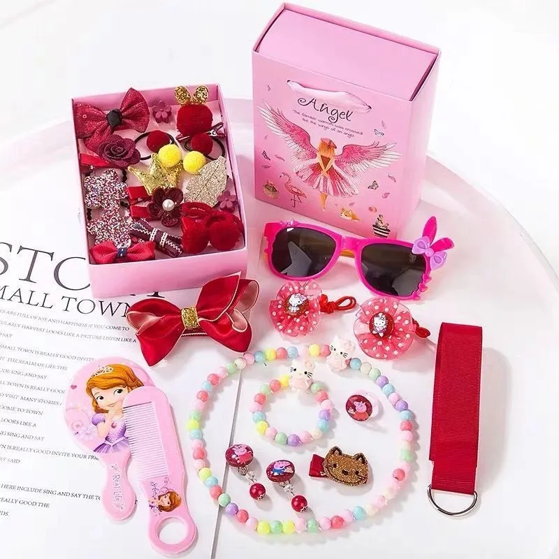 Children's Hair Accessories Girls' Headwear Baby Korean Princess Head Rope Super Fairy Cute Hair Rope Girl Hairpin Baby Hairpin