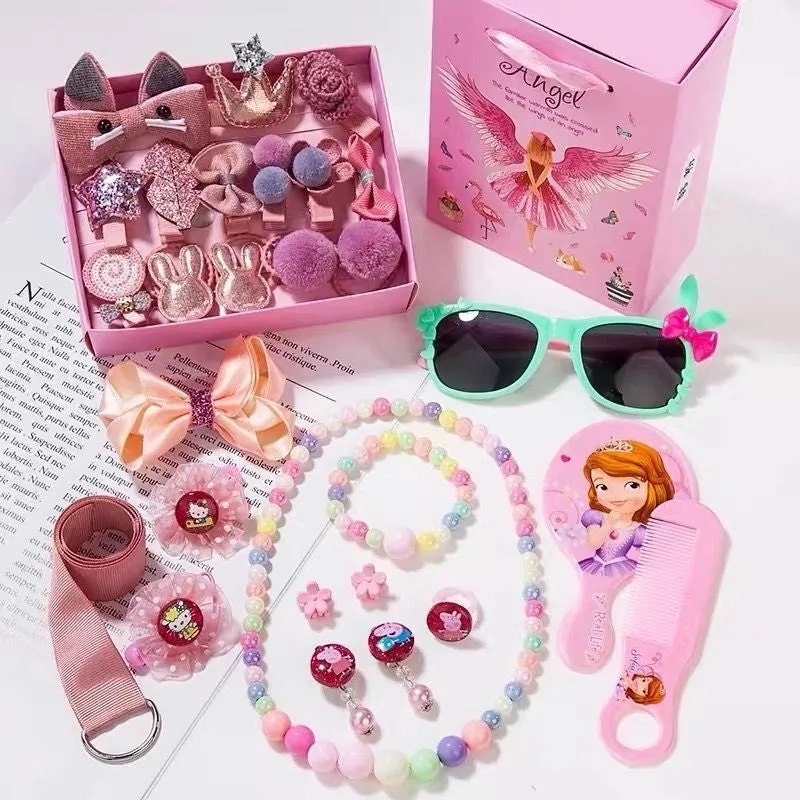 Children's Hair Accessories Girls' Headwear Baby Korean Princess Head Rope Super Fairy Cute Hair Rope Girl Hairpin Baby Hairpin