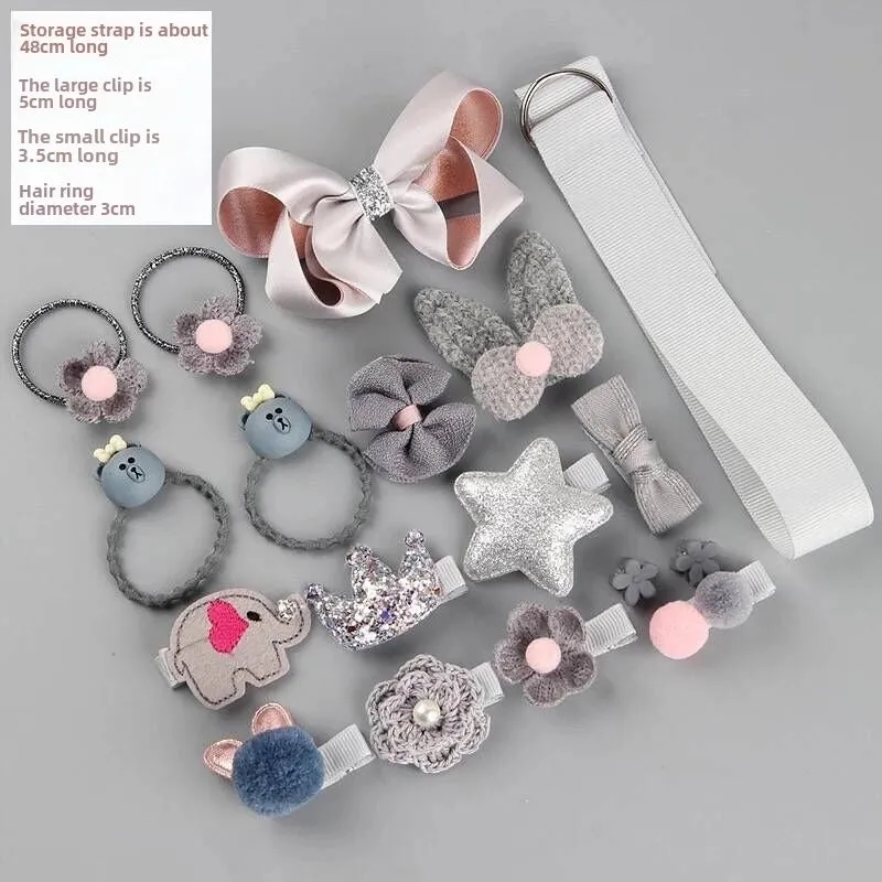 Children's Hair Accessories Girls' Headwear Baby Korean Princess Head Rope Super Fairy Cute Hair Rope Girl Hairpin Baby Hairpin