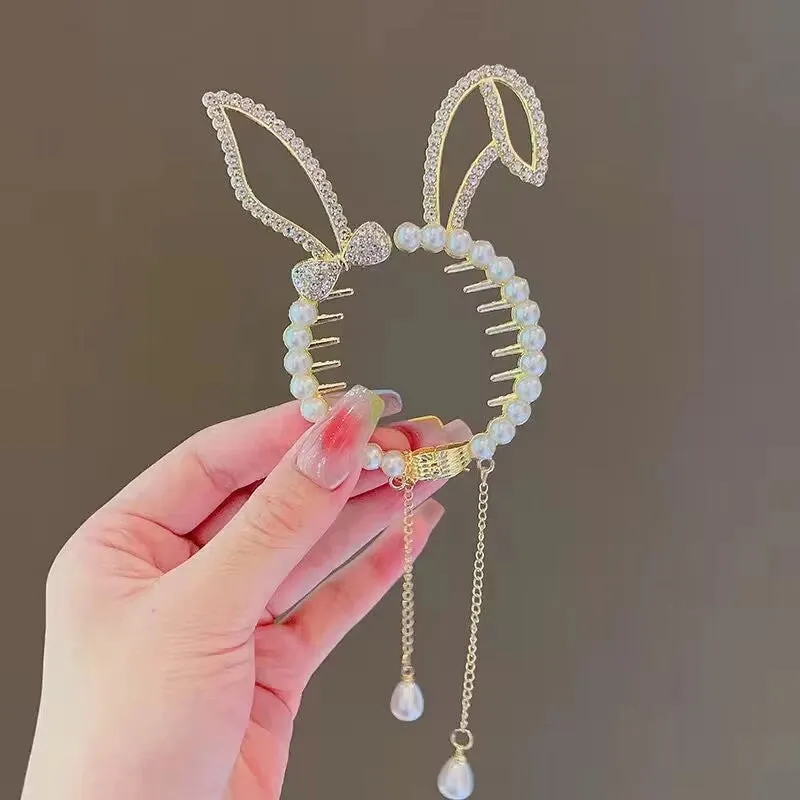 Children's Meatball Hair Accessories Temperament Headwear Fixed Hair Artifact Hairpin Korean Style High Sense Pony Tail Hairpin For Girls