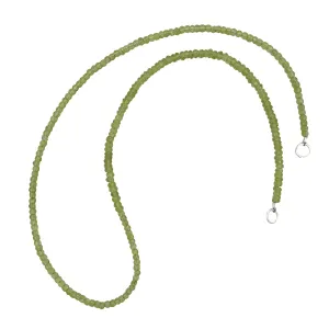 Claspless Small Peridot Strand
