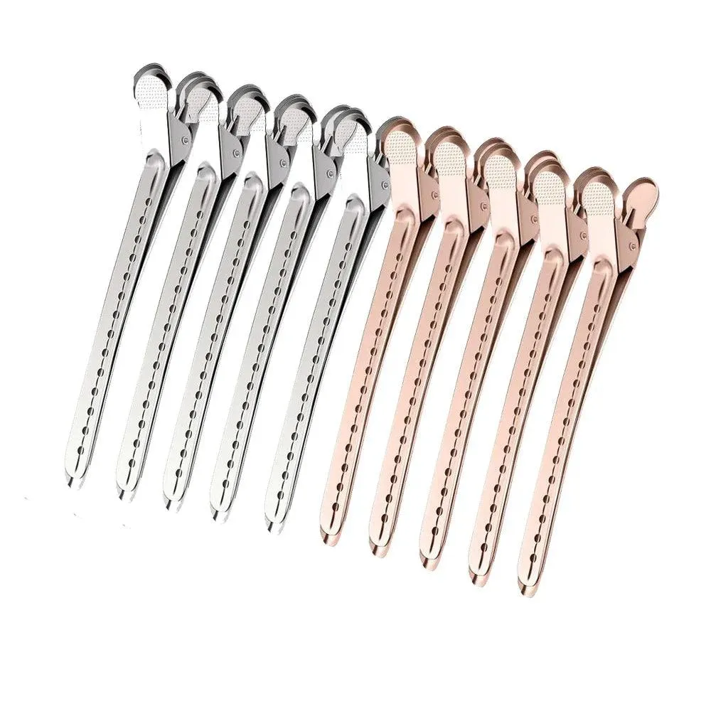 Crocodile Leather Hairpin Set: Stylish Hair Styling Elegance