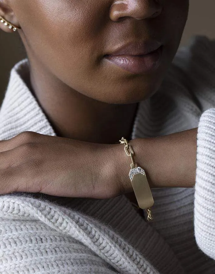 Diamond ID Bracelet