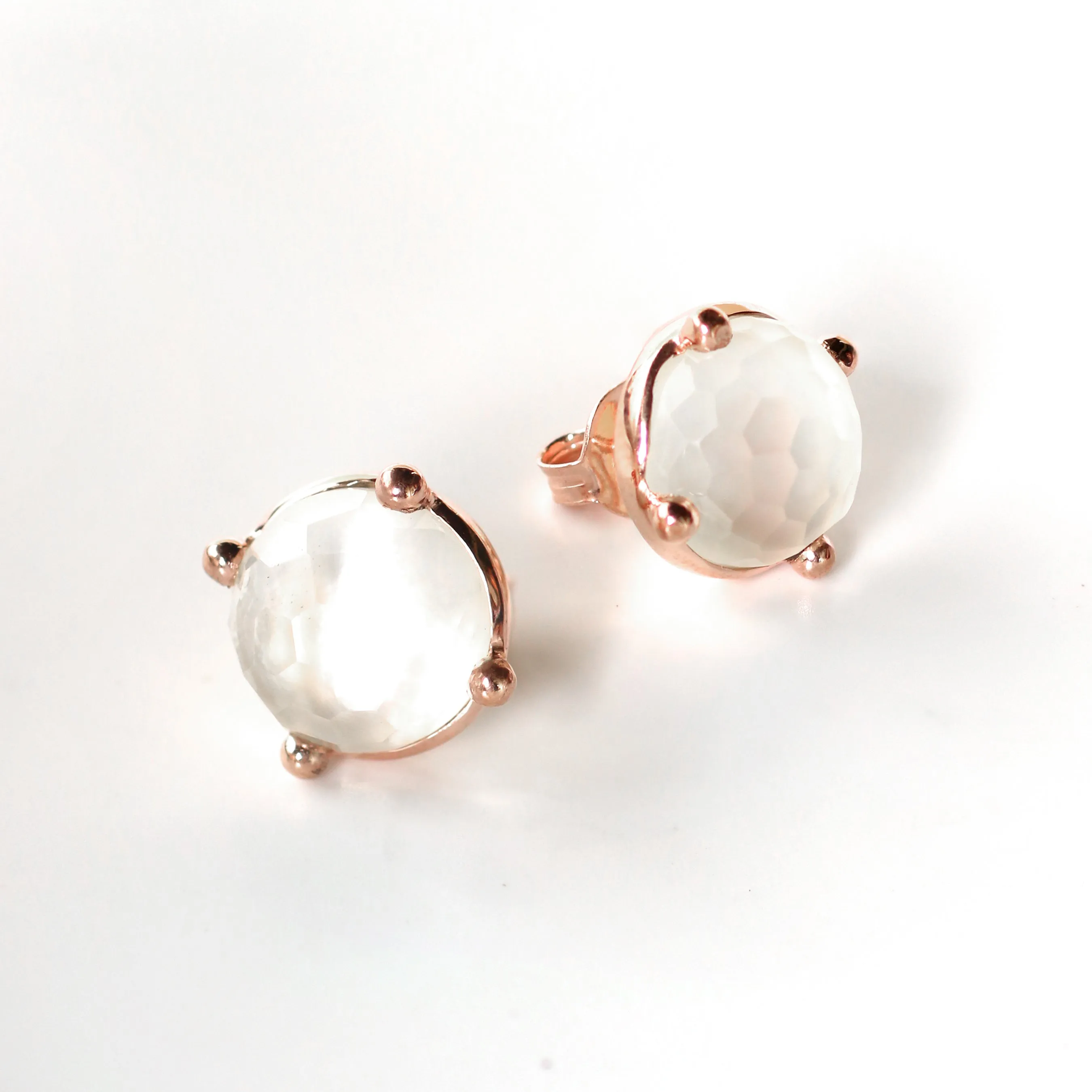 Earrings - Mother of Pearl Studs