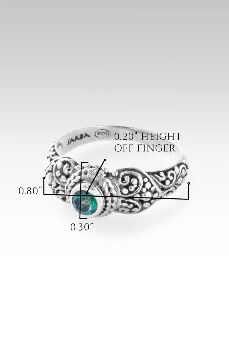 Euphony Ring™ in Bali Hai™ Mystic Topaz
