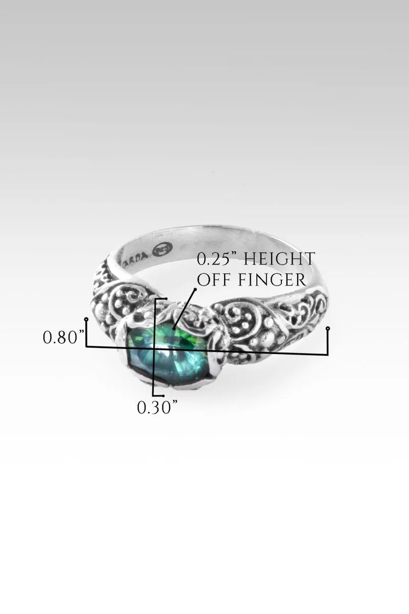 Euphony Ring™ in Bali Hai™ Mystic Topaz