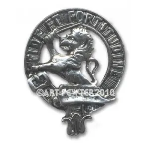 Farquharson Clan Crest Brooch