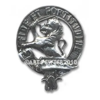 Farquharson Clan Crest Brooch