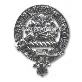 Fraser Clan Crest Brooch