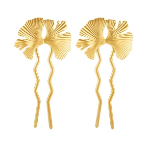 Gingko hairpin set