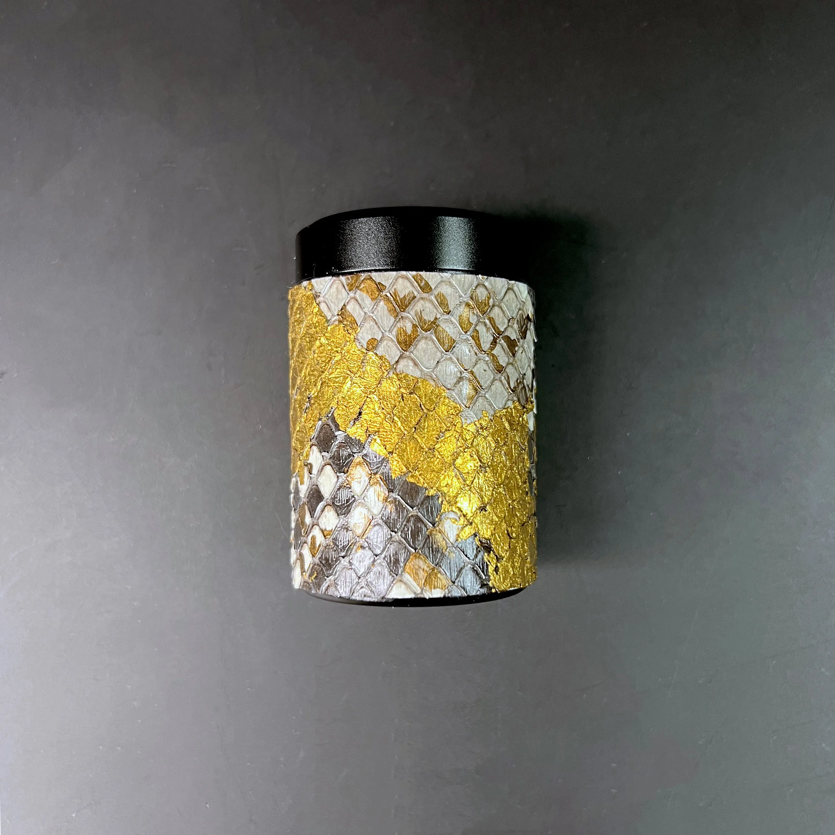 Gold leafed Python Stash