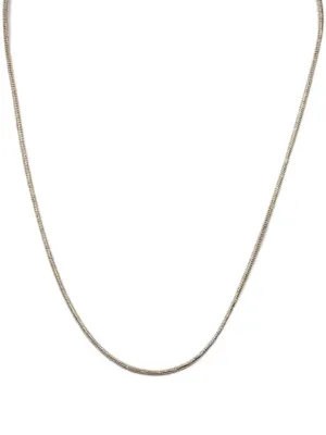 Gold Snake Twisted Necklaces 1.7MM