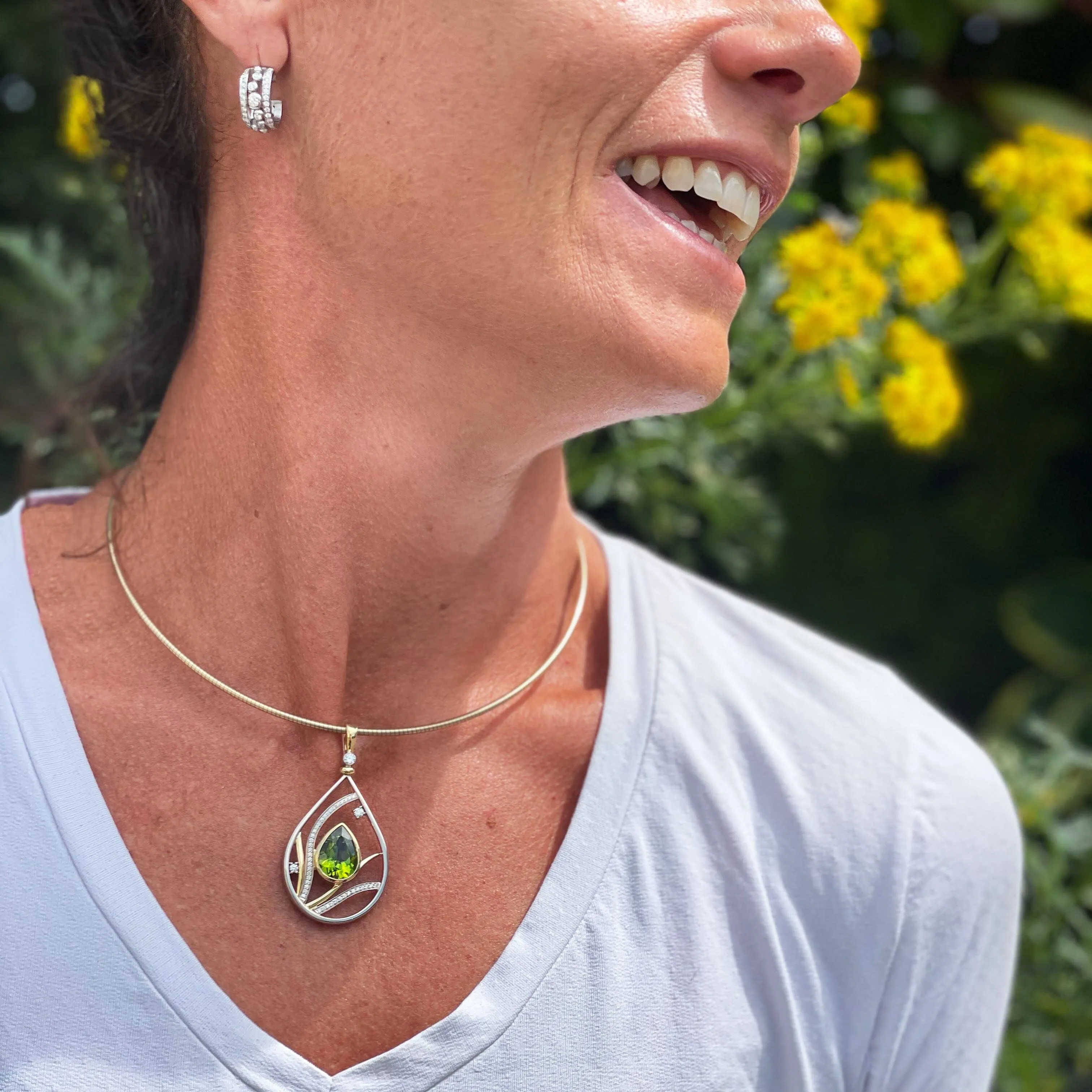 Golden Pond Pendant