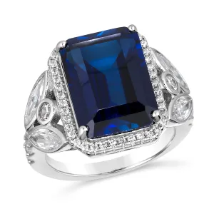 Grace 07 Sapphire Blue Ring