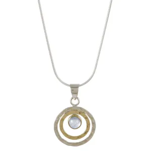 Infinity Universe Necklace - Moonstone