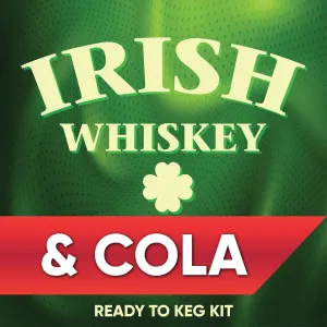 Irish Whiskey and Cola Ready to Keg Kit