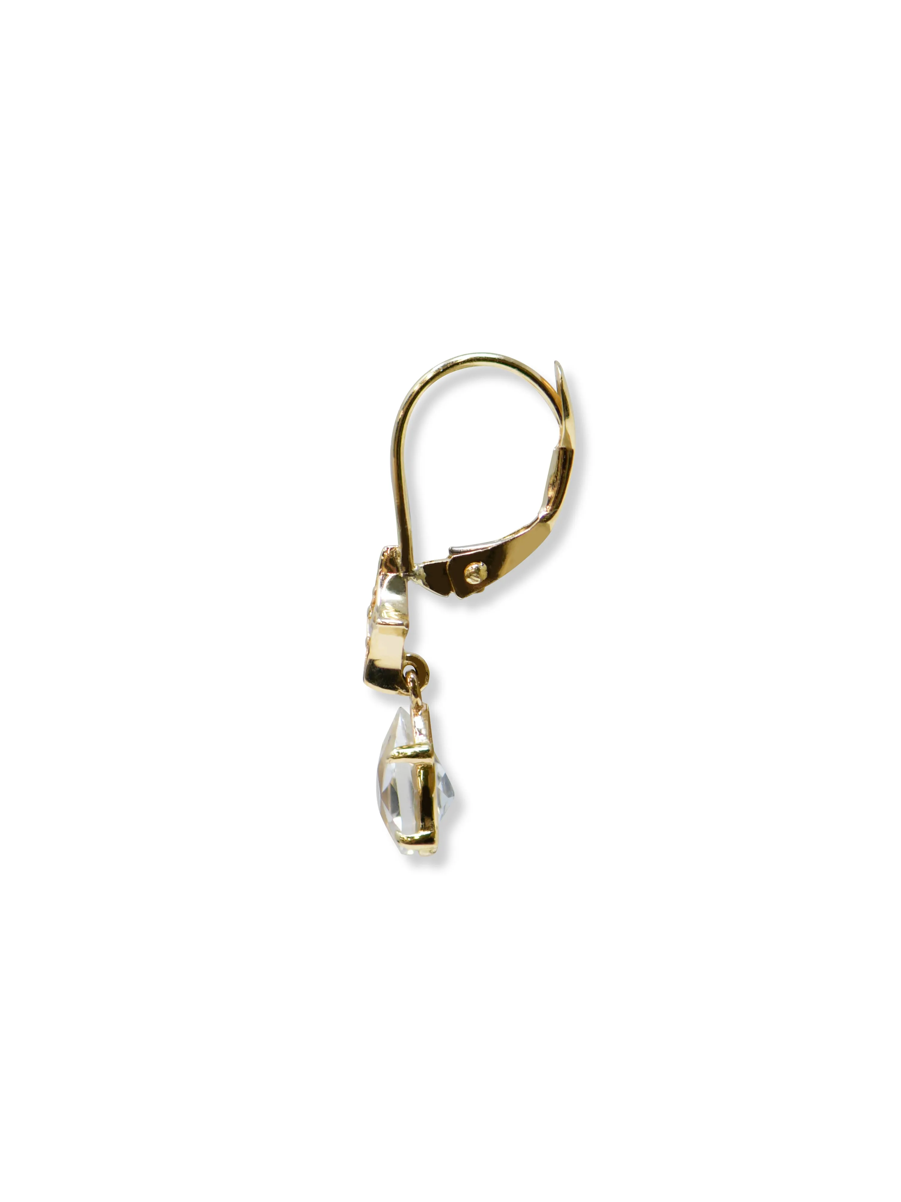 Jac Jo Emilia Gothic Star Pear Drop Earrings