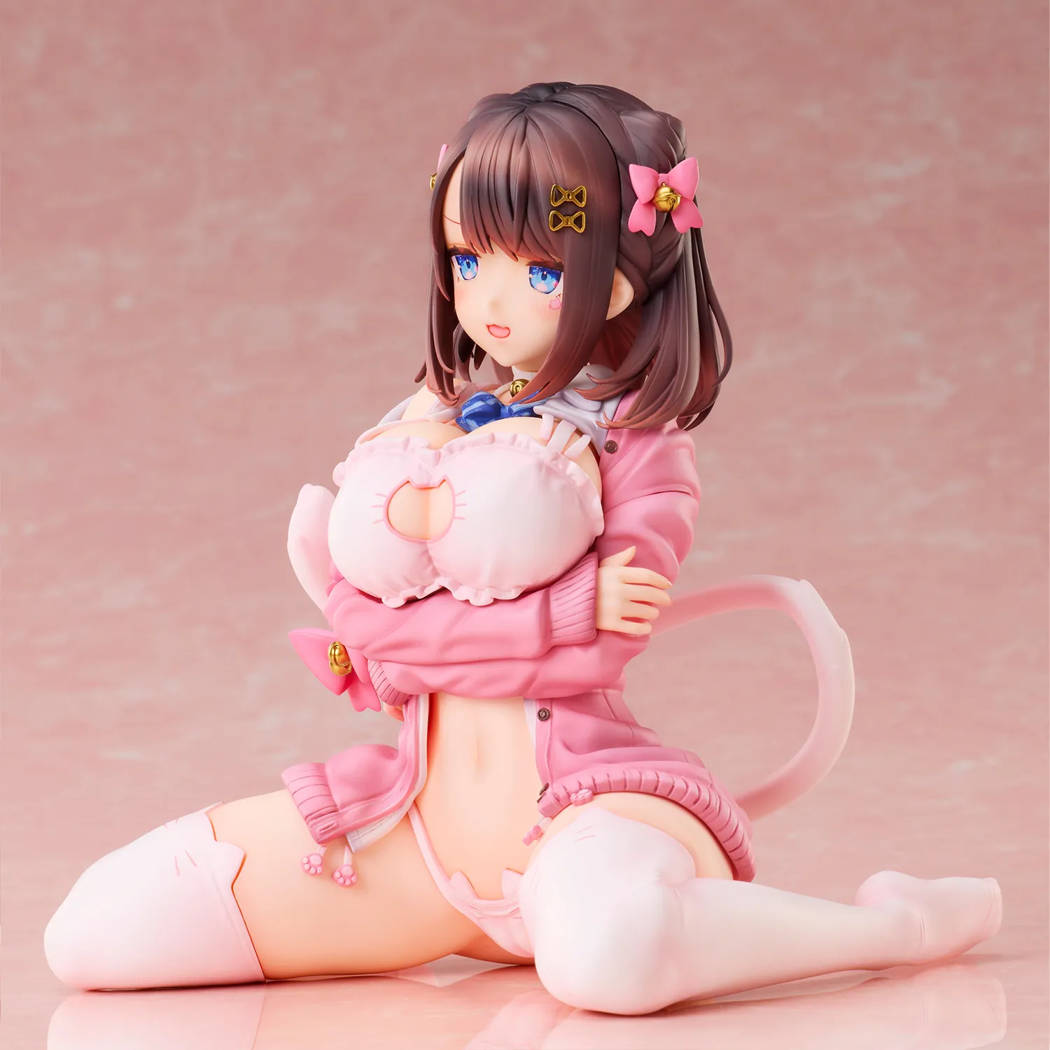Katto Illustration - Ribbon Hairpin-Chan Complete Figure