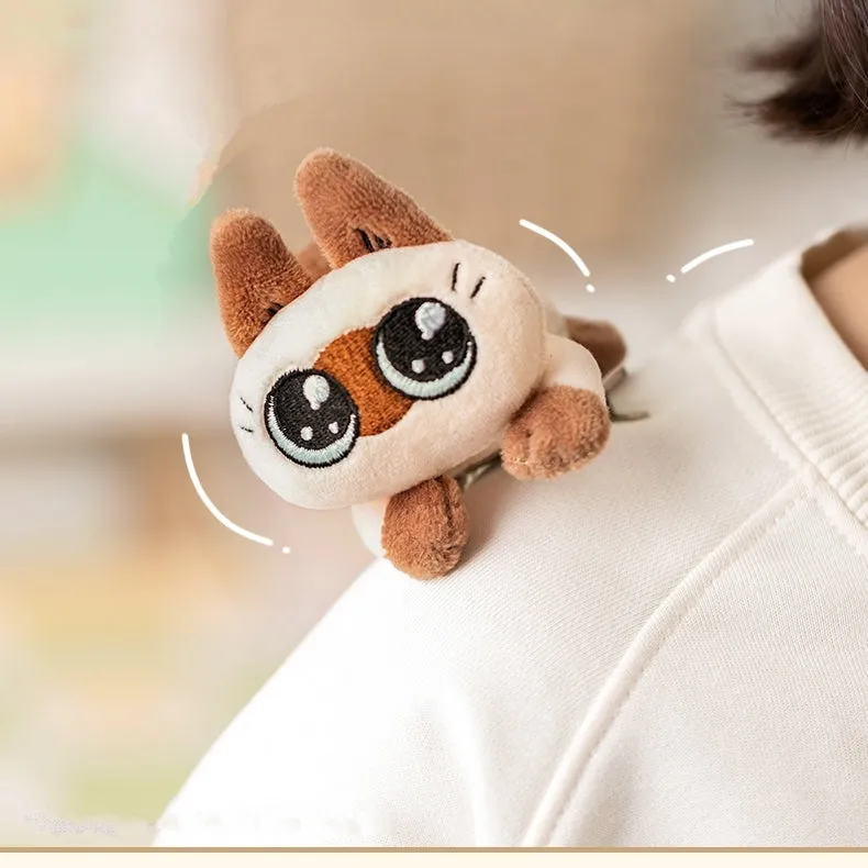 Kawaii Cute Siamese Cat Hair Clip