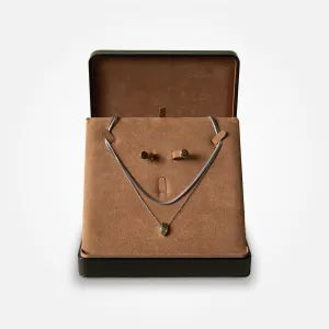 Labradorite Silver Jewelry Set
