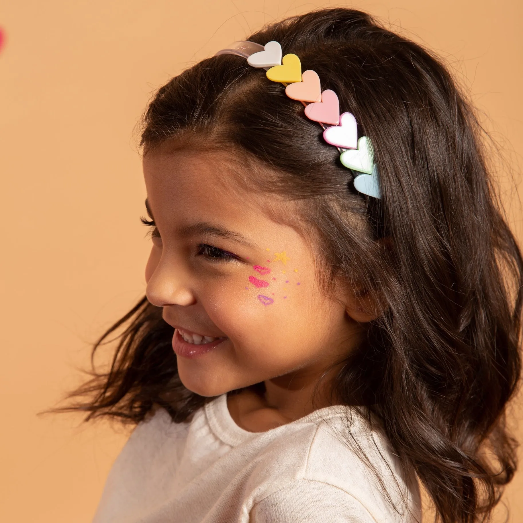Lilies & Roses Centipede Candy Hearts Headband