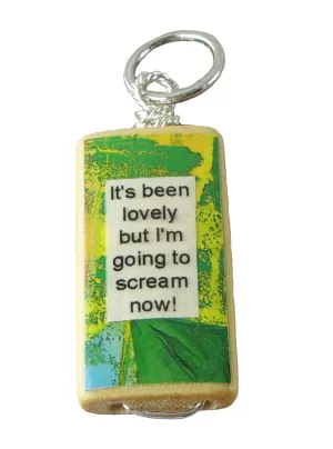 Lovely Scream Pendant