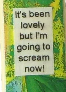 Lovely Scream Pendant