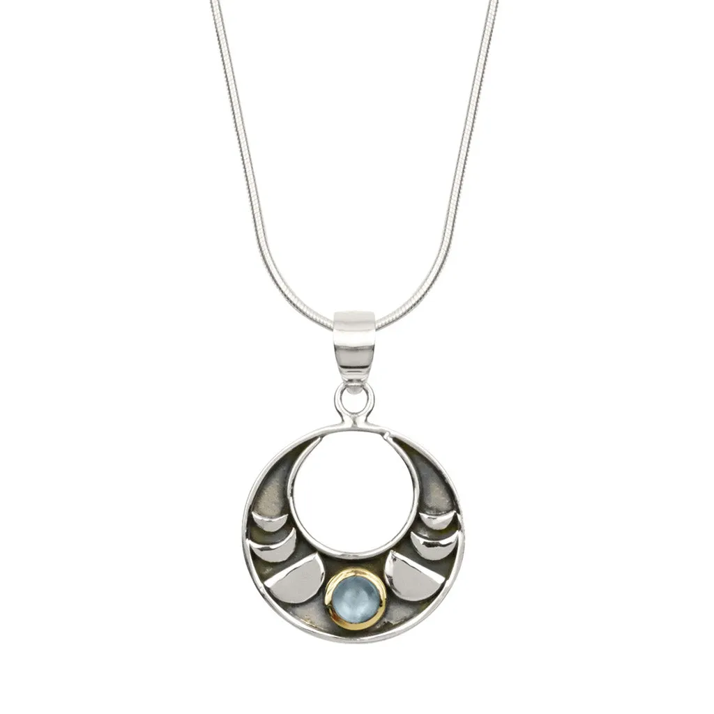 Moon Phase Men's Necklace