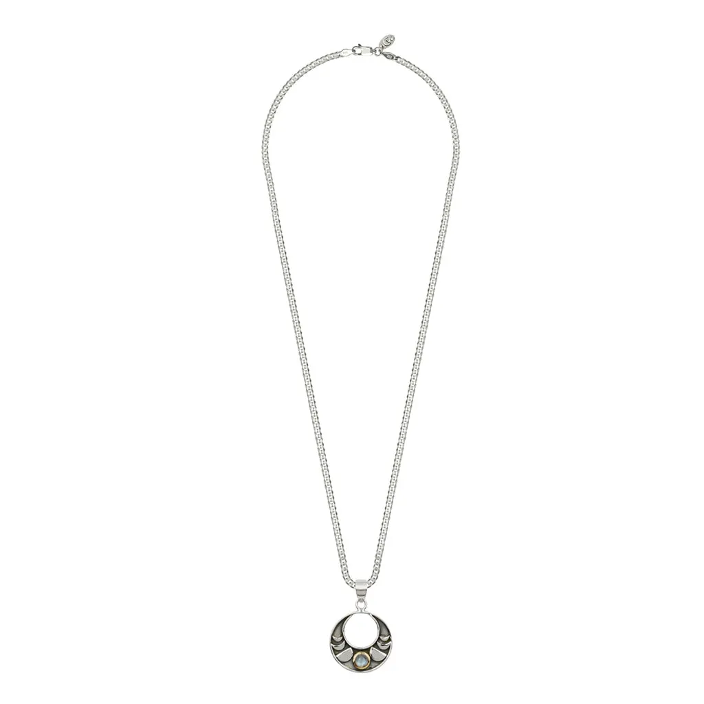 Moon Phase Men's Necklace