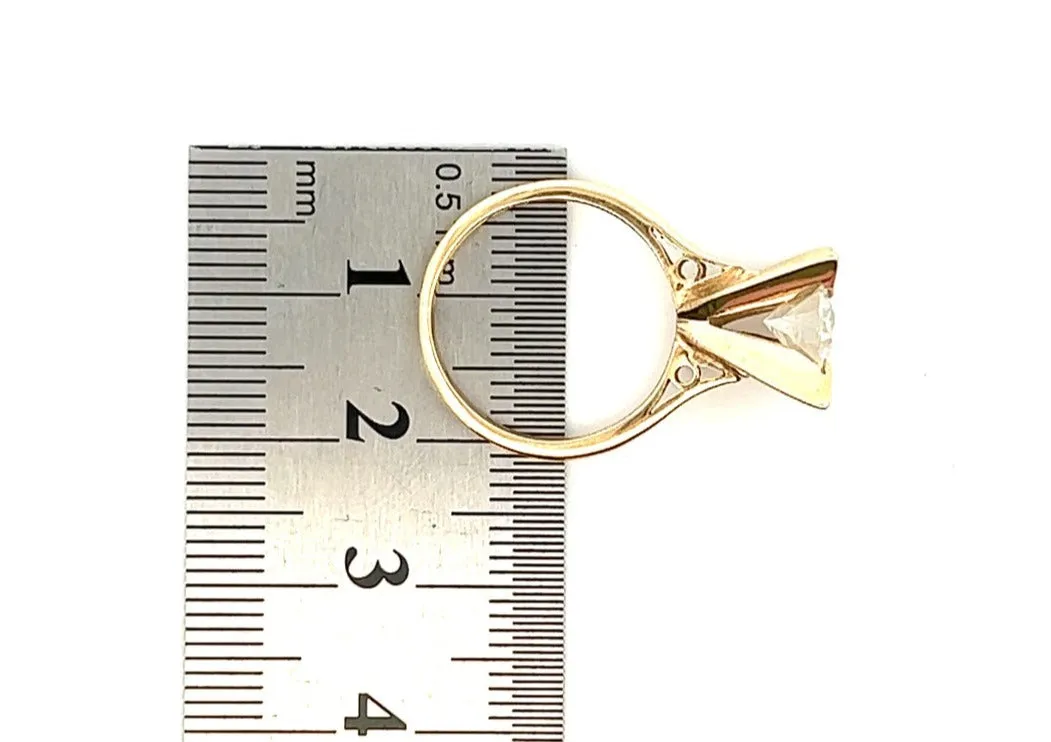 Mystic Topaz 9ct Yellow Gold Ring