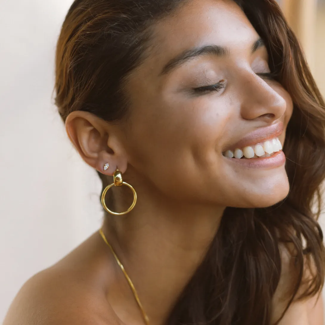 Ollie Hoops - Gold & Silver
