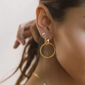 Ollie Hoops - Gold & Silver
