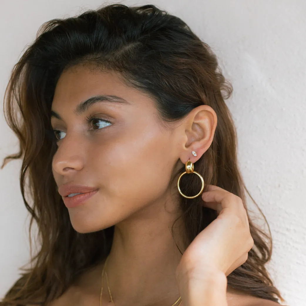 Ollie Hoops - Gold & Silver