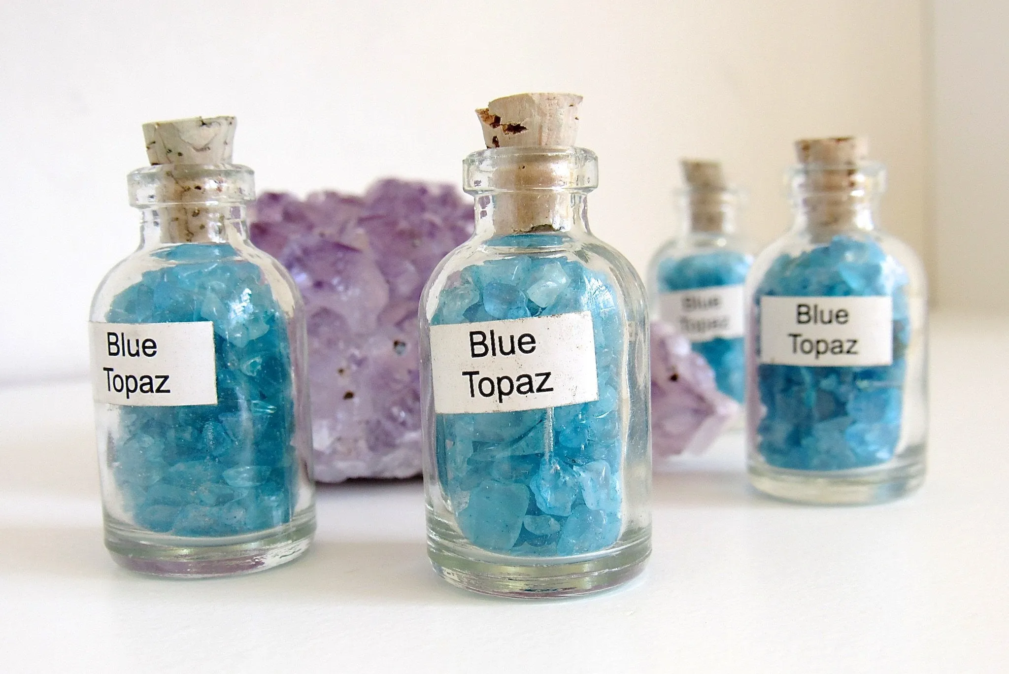 (On Sale!) Vial of Blue Topaz