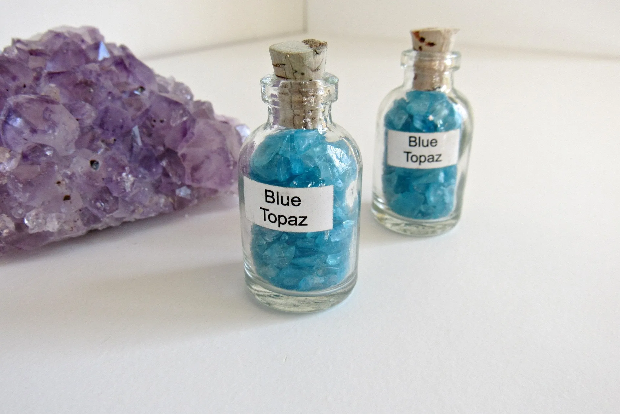 (On Sale!) Vial of Blue Topaz