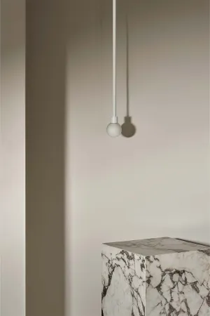 Orb Pendant Light, Mini - Solid Rod