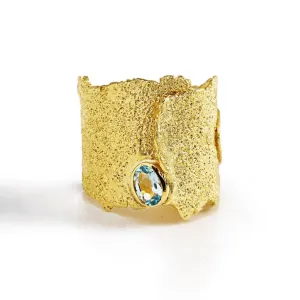 Otthild Blue Topaz Ring
