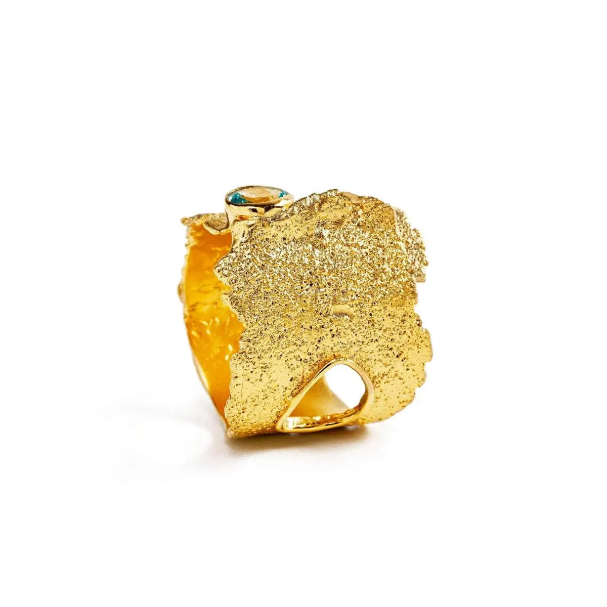 Otthild Blue Topaz Ring