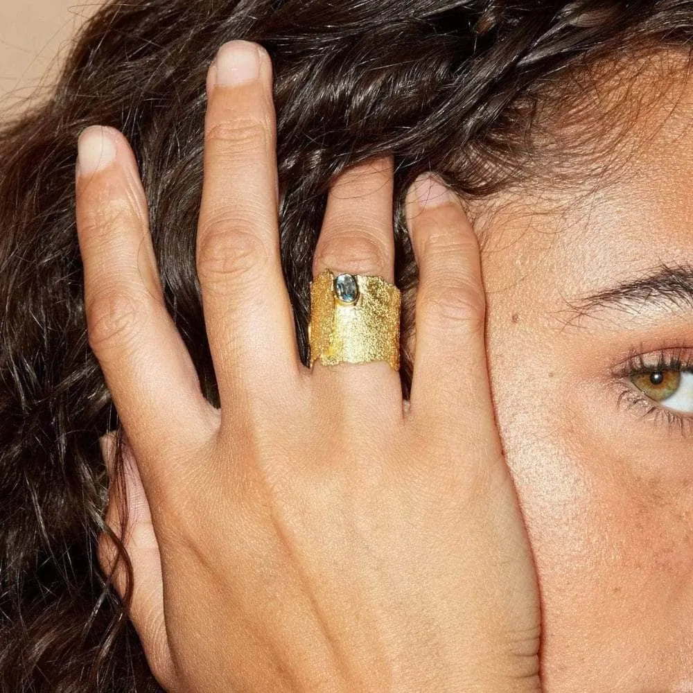 Otthild Blue Topaz Ring