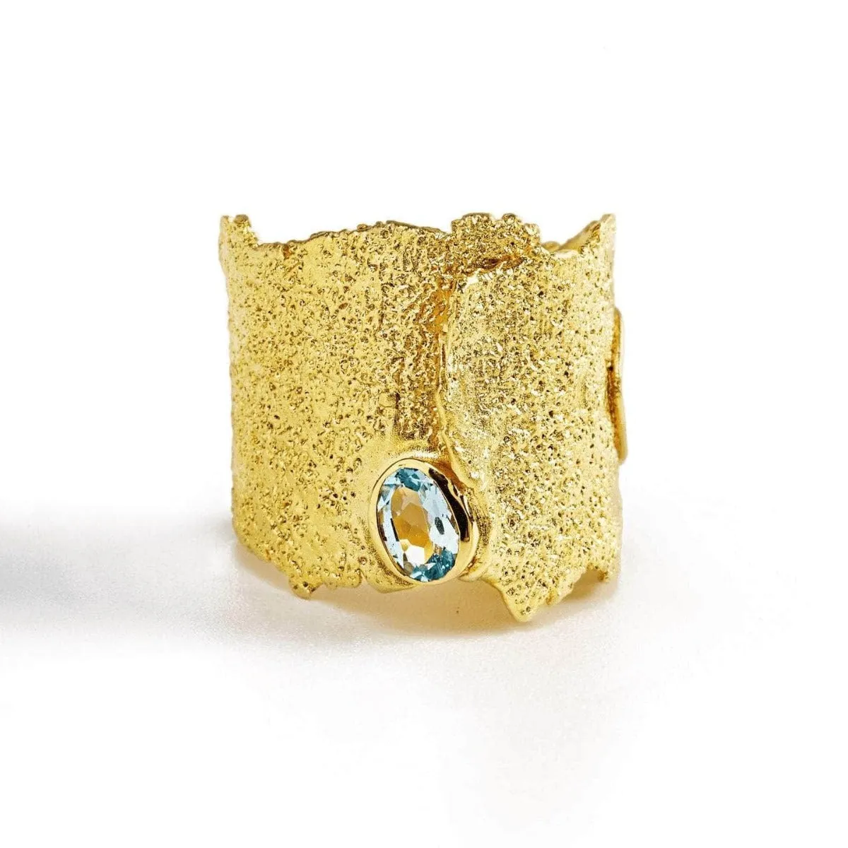 Otthild Blue Topaz Ring